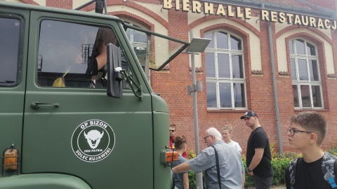 Piknik wojskowy przed Centrum Handlowym Focus w Bydgoszczy/fot. Monika Siwak