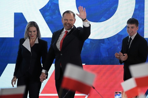 Gratulacje prezydentowi-elektowi złożyli m.in. Szymon Hołownia i Sławomir Mentzen